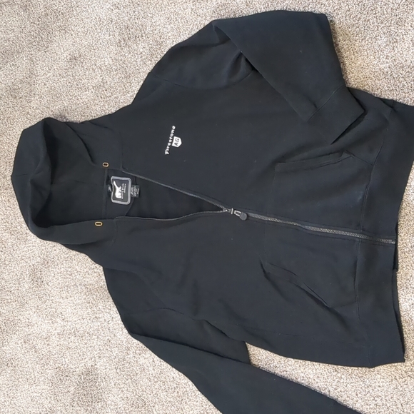 white Bear clothing co Other - White Bear Clothing Firestone Ag Zip up Hoodie Jacket XL Black